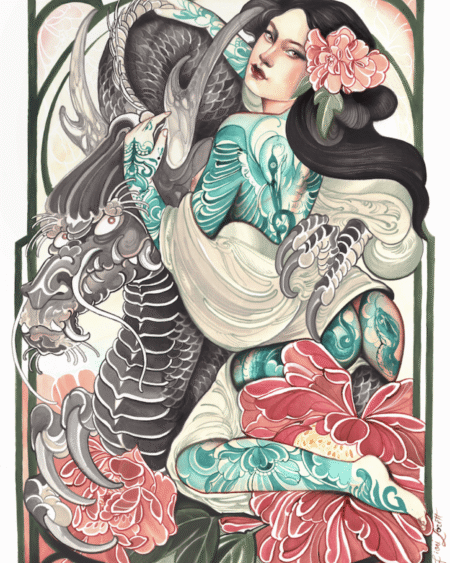THE LADY AND THE DRAGON