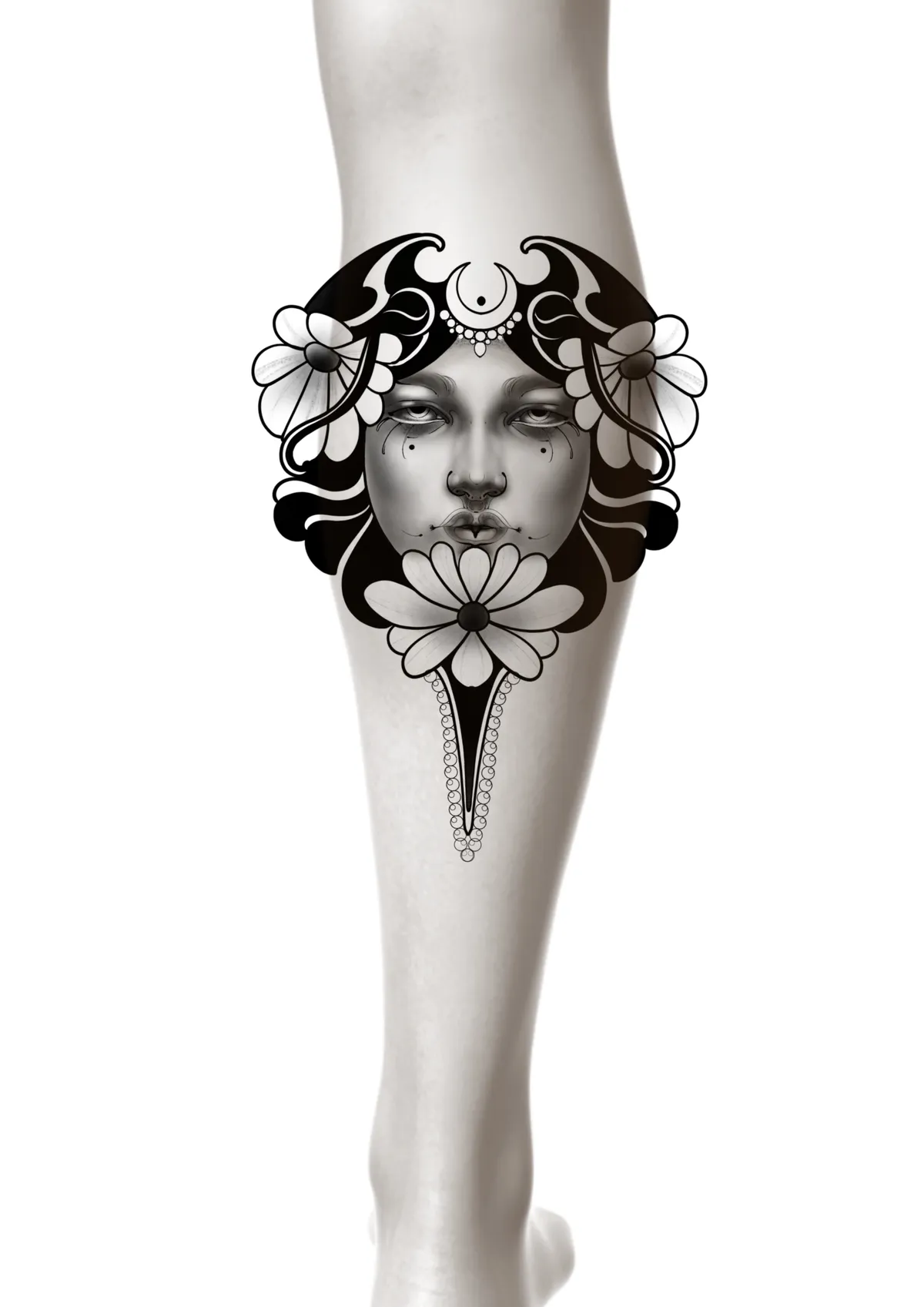 Ilustracion Fiori Lorett - Neotraditional Tattoo - (11)