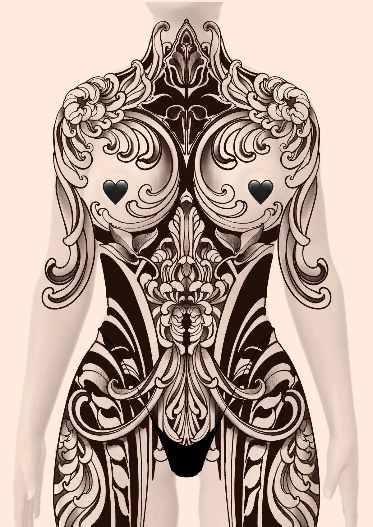 Ilustracion Fiori Lorett - Neotraditional Tattoo - (20)