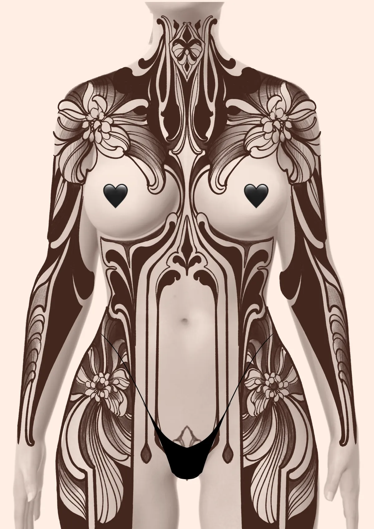 Ilustracion Fiori Lorett - Neotraditional Tattoo - (23)