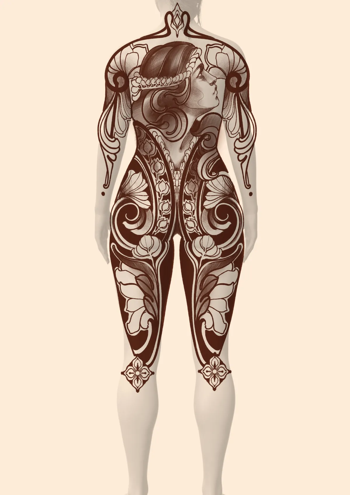 Ilustracion Fiori Lorett - Neotraditional Tattoo - (24)