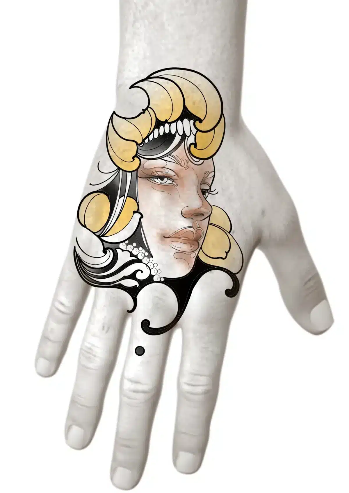 Ilustracion Fiori Lorett - Neotraditional Tattoo - (30)