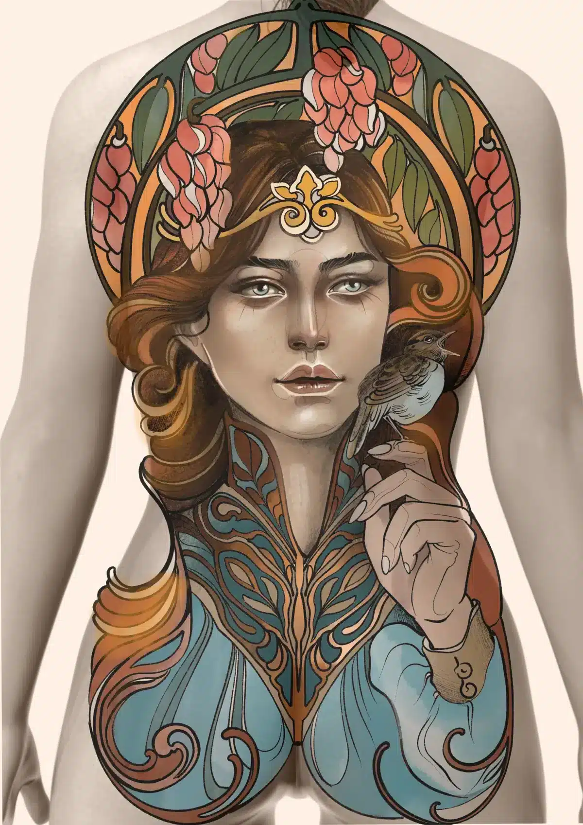 Ilustracion Fiori Lorett - Neotraditional Tattoo - (31)