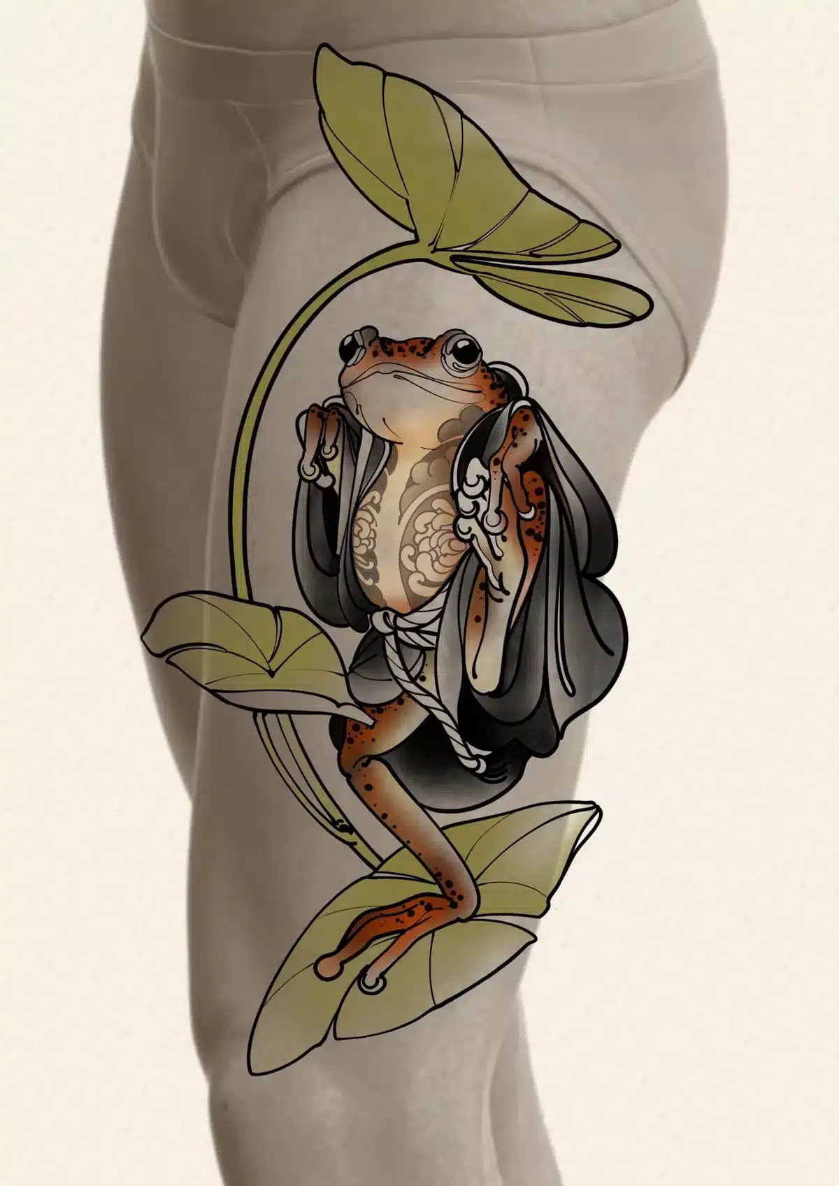 Ilustracion Fiori Lorett - Neotraditional Tattoo - (33)