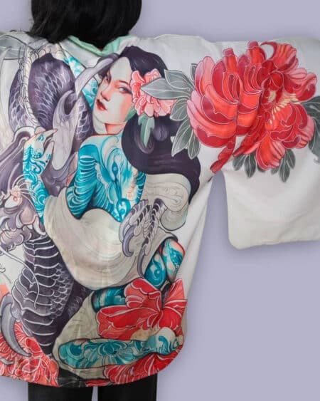 Lady and the Dragon Kimono